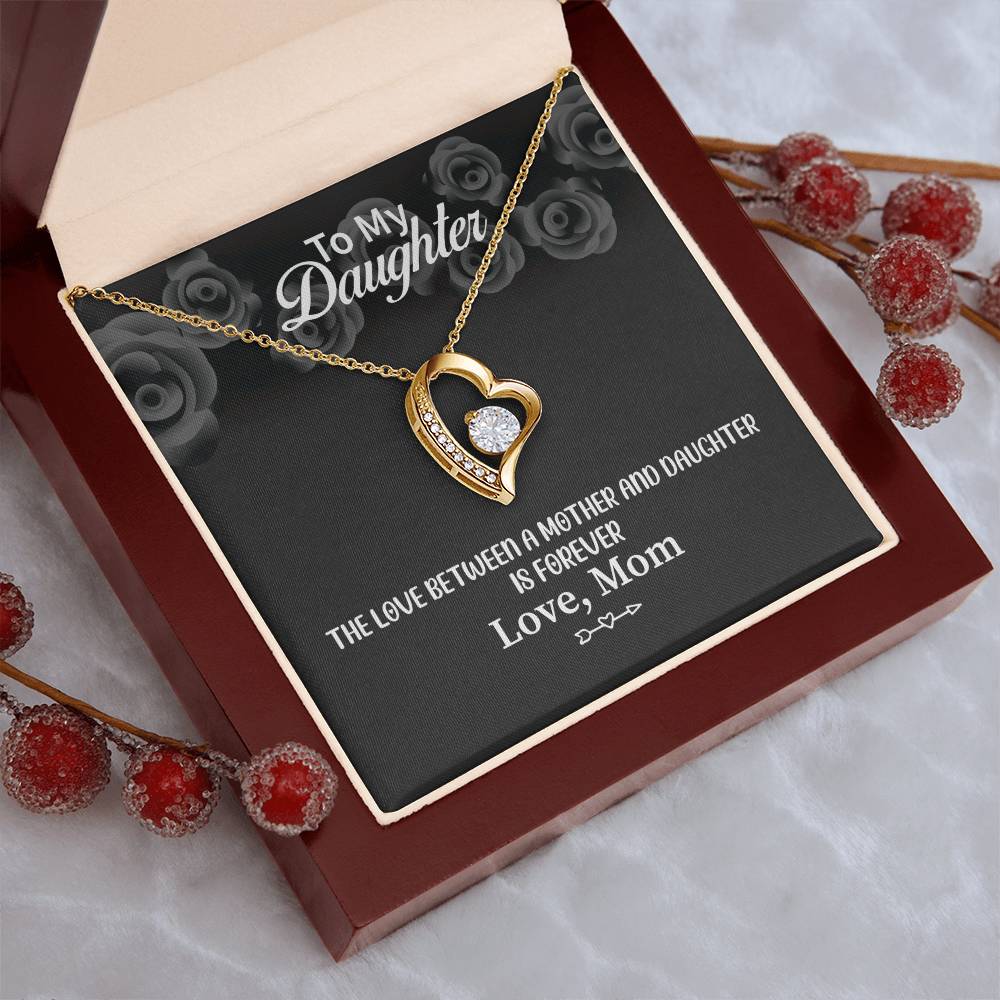 To My Daughter Beautiful Chapters Daughter Necklace Gift For Daughter Xmas Christmas Daughter Gift From Mom 7 Forever Love Necklace