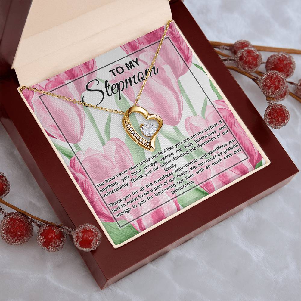 Stepmom Thank You For Understanding D2245 Forever Love Necklace