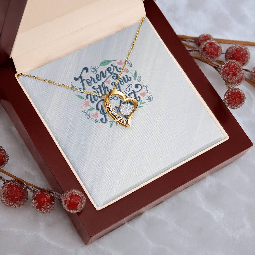 Forever With You Sounds Perfect Forever Love Necklace