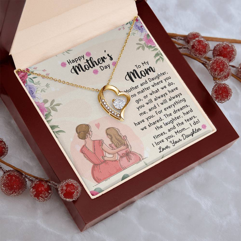 Happy Mother's Day 1 1 Forever Love Necklace