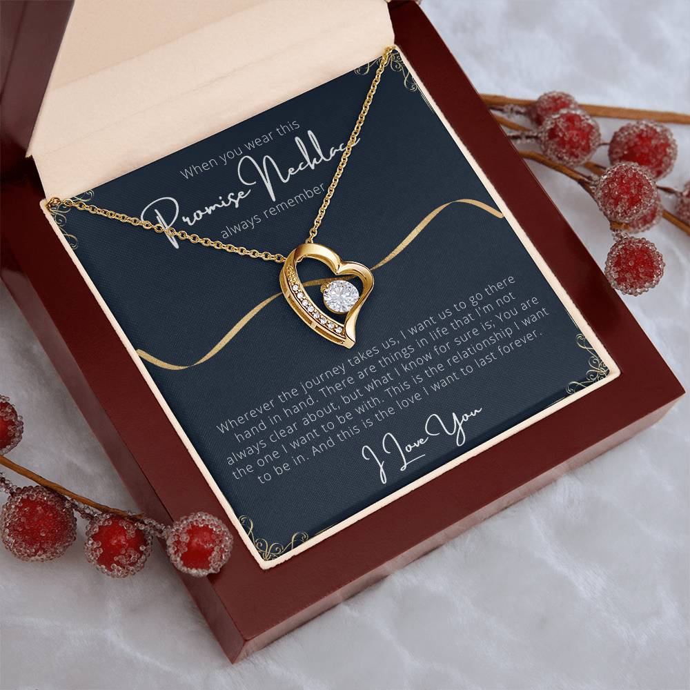 Promise Necklace Forever Love Necklace