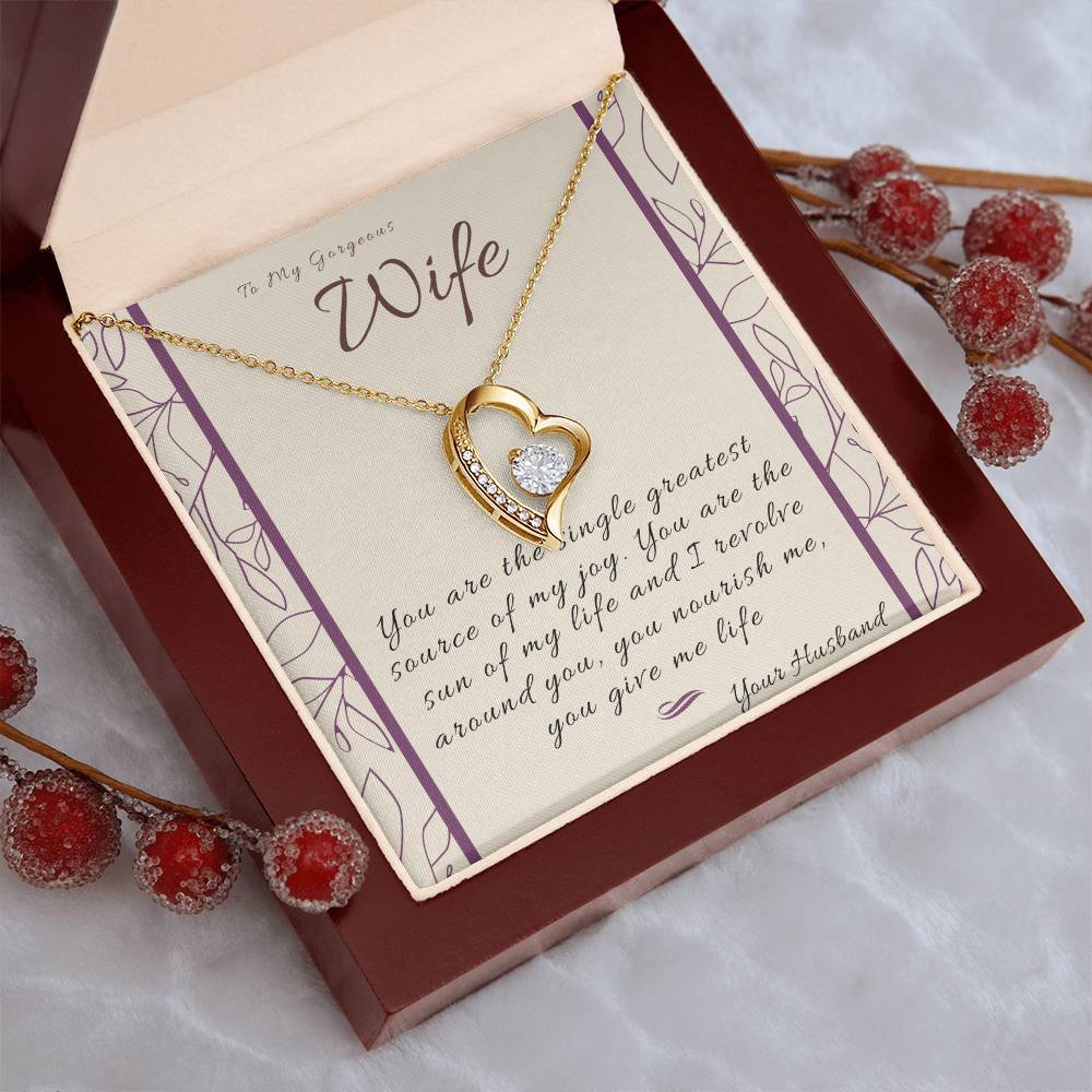 My Love My Wife Forever Love Necklace