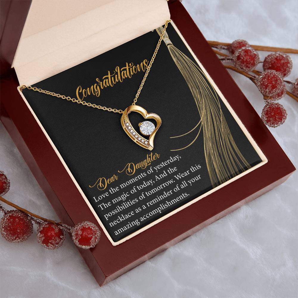 A Graduation Gift-Love Forever Necklace-Love The Moments Forever Love Necklace