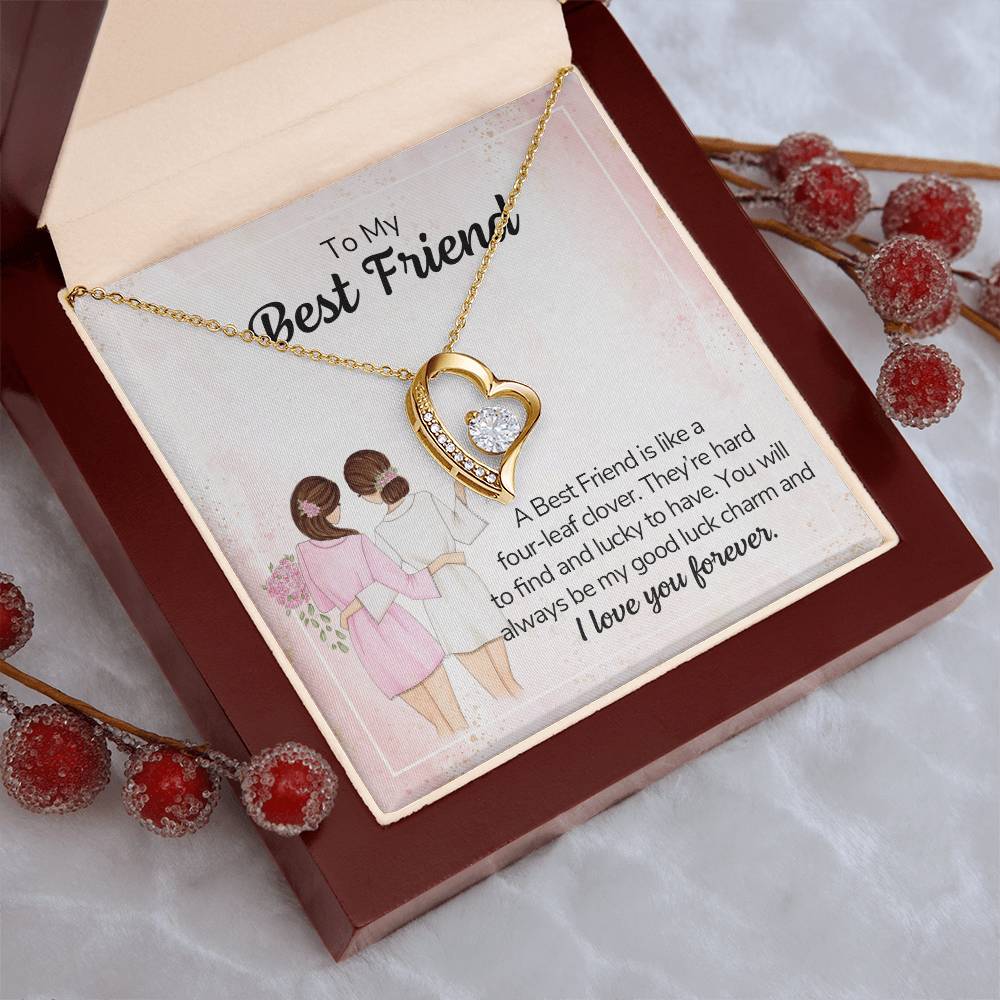 To My Best Friend I Love You Forever Necklace 1 Forever Love Necklace