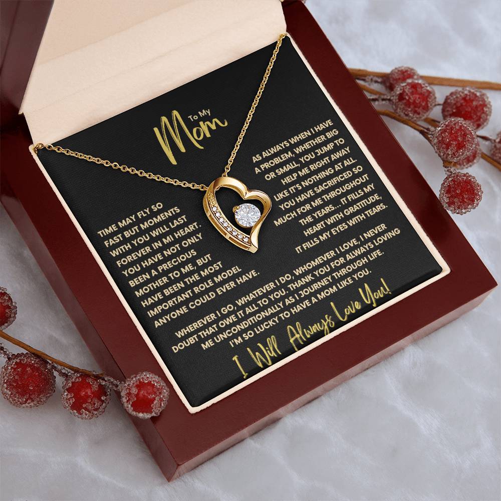 Mom – Owe It All To You Forever Love Necklace
