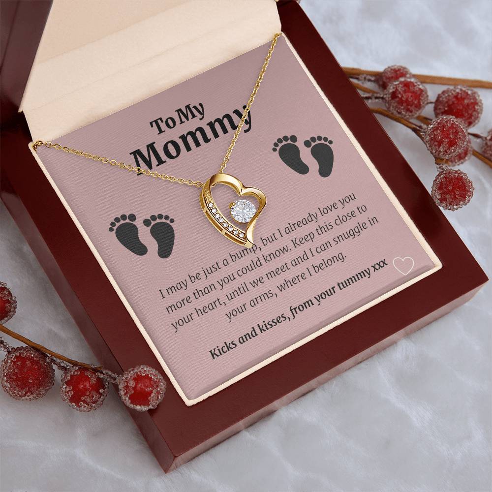 Mommytobe From The Bump Necklace 1 Forever Love Necklace
