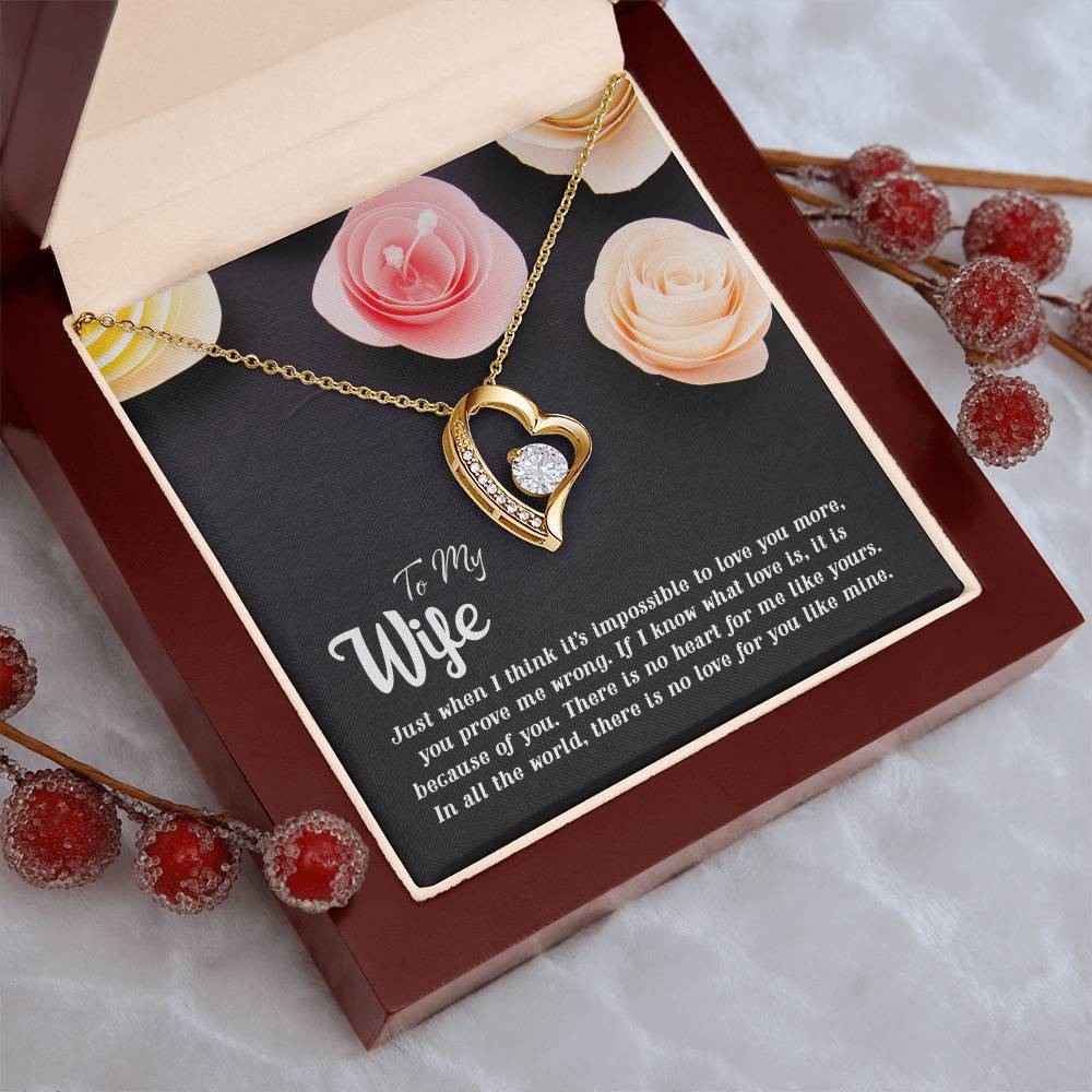 Collection Wife Just When I Think Necklace 1 Forever Love Necklace