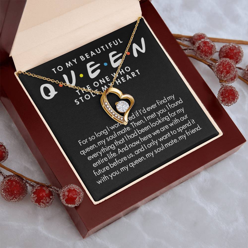 The One Who Stole My Heart Forever Love Necklace