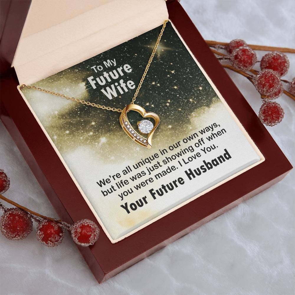 Present Gift For Future Wife Forever Love Necklace
