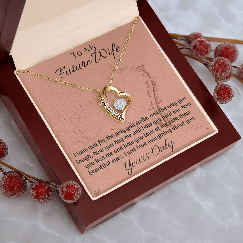 To My Beautiful Future Wife Immaculate Forever Love Necklace