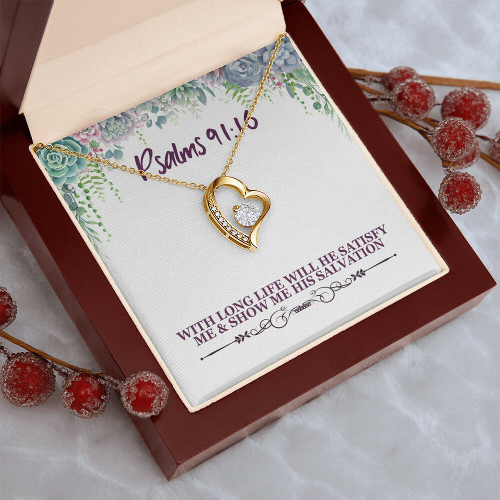 Psalms 9116 Necklace 1 Forever Love Necklace