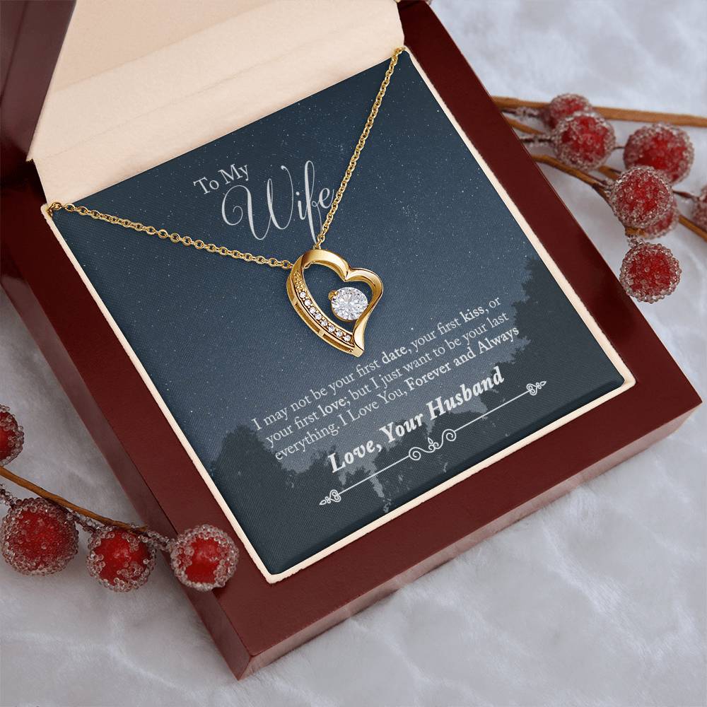 Husband To Wife Forever Necklace Forever Love Necklace