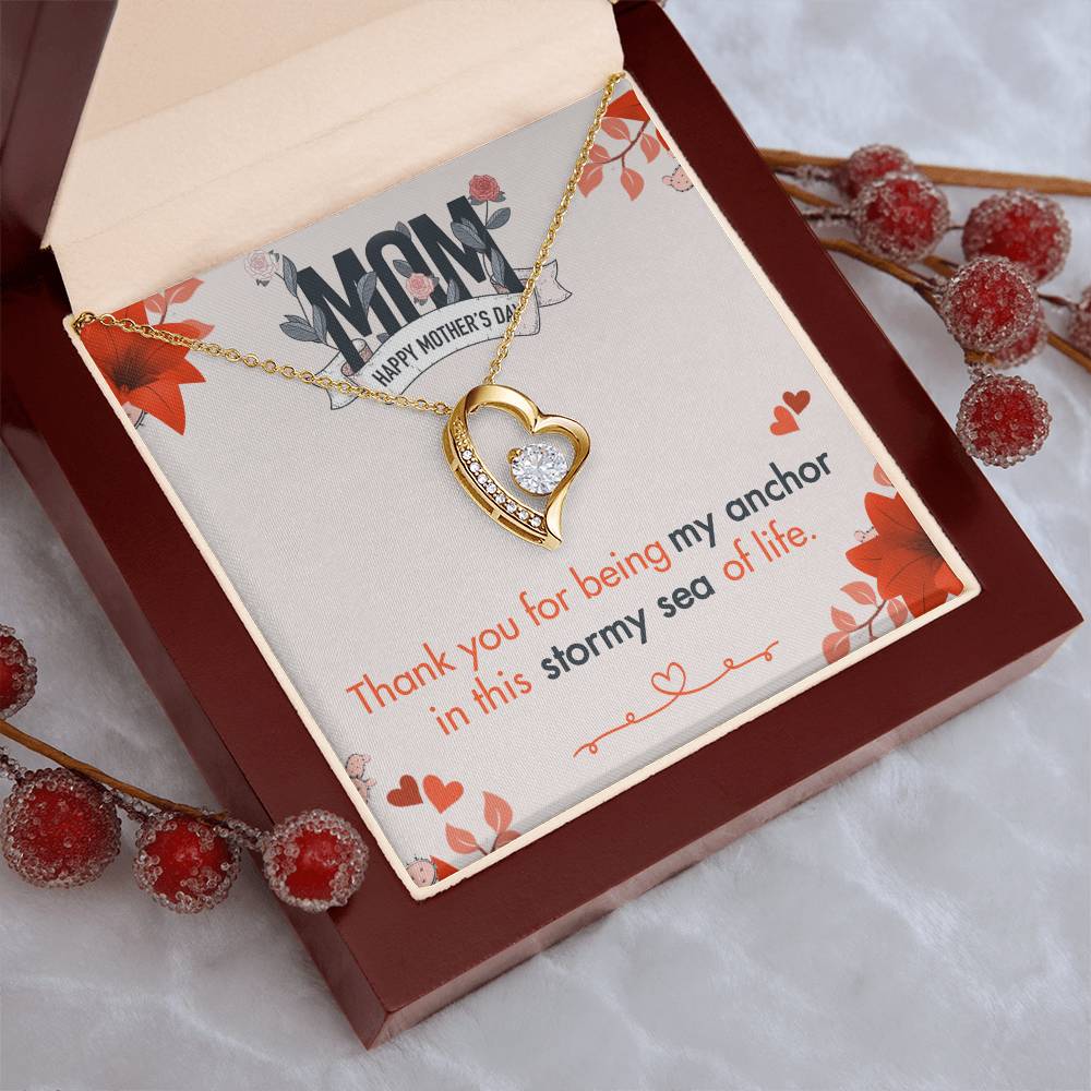 Thank You For Being My Anchor V2 Forever Love Necklace