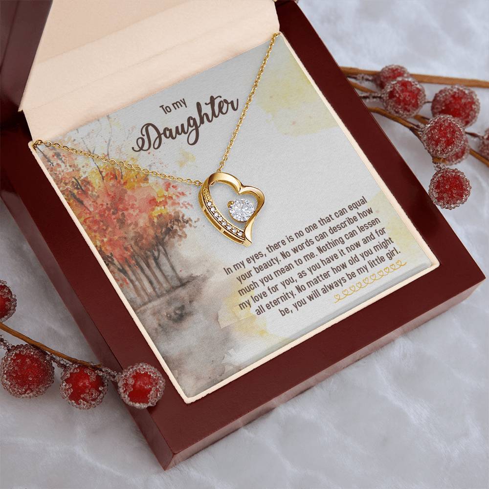 To My Daughter Moon And Back Necklace Meaningful Necklace For Daughter Sterling Silver Dad To Daughter Necklace Forever Love Necklace