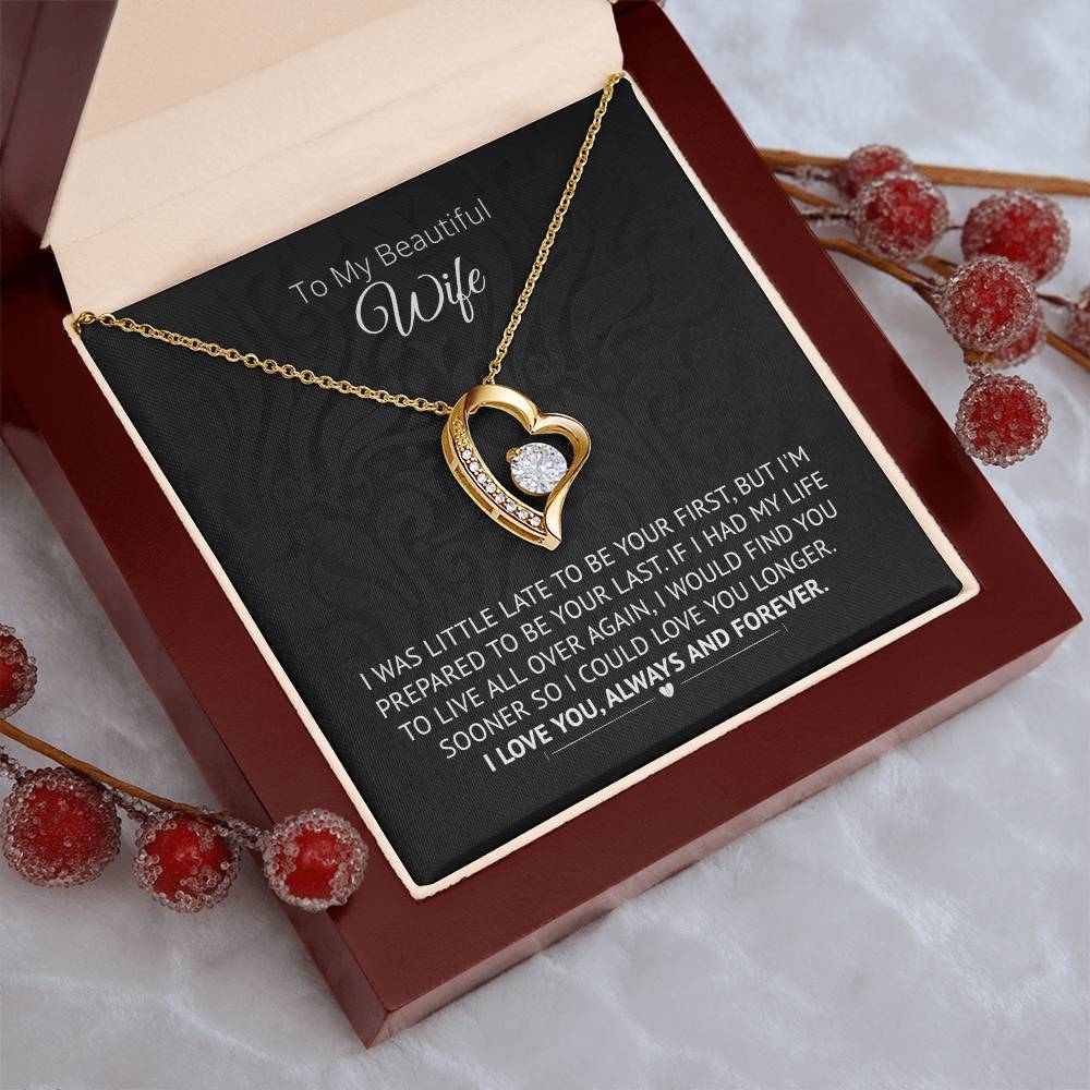 Love You Longer Forever Love Necklace
