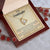 To My Granddaughter - I Will Always Be There For You Grandpa - Granddaughter Necklace Granddaughter 1 Forever Love Necklace