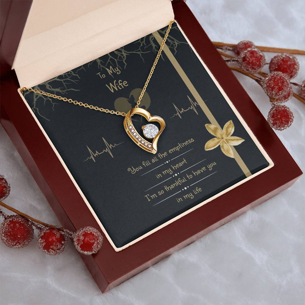 Gift For Wife In My Heart Necklace 1 Forever Love Necklace