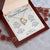 To Granddaughterfour Things To Remembercrystal In Heart Necklacefrom Grandma 1 Forever Love Necklace