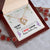 To Mom -14K White Gold Necklace - Mother's Day Gift Forever Love Necklace