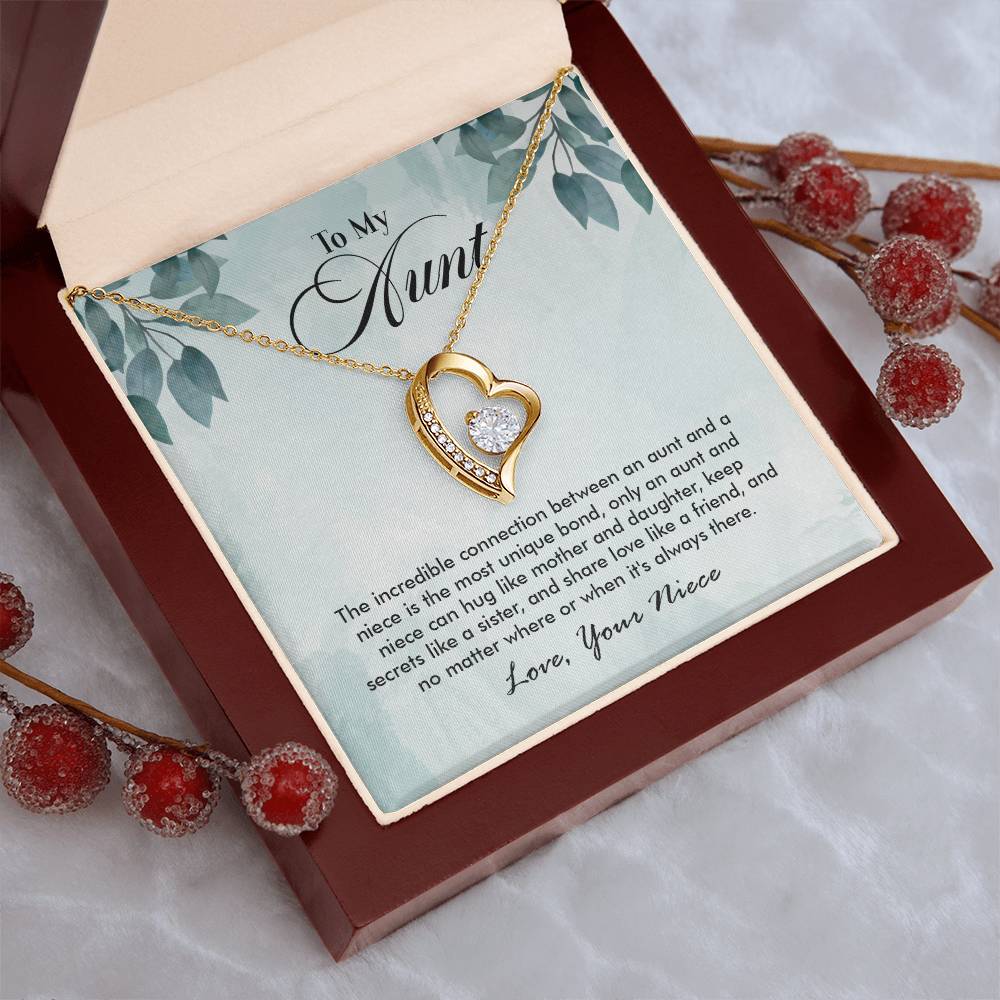 Collection Aunt I Love My Niece 1 Forever Love Necklace