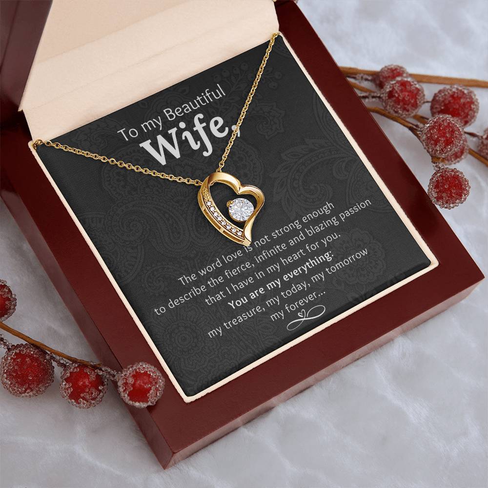 Wife You Are My Everything Necklace 1 Forever Love Necklace