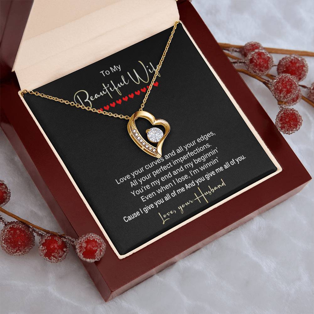 Perfect Gift For Wife Forever Love Necklace