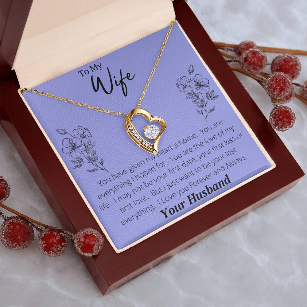Dazzling Forever Love Necklace For That Special Woman On Valentine's Day Forever Love Necklace