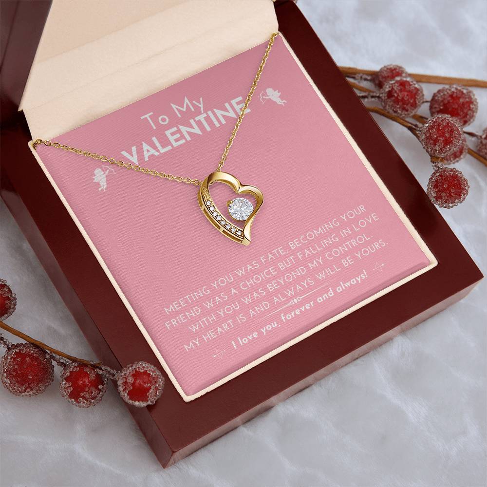 Forever Love Heart Necklace My Heart Is And Always Will Be Yours......... Forever Love Necklace