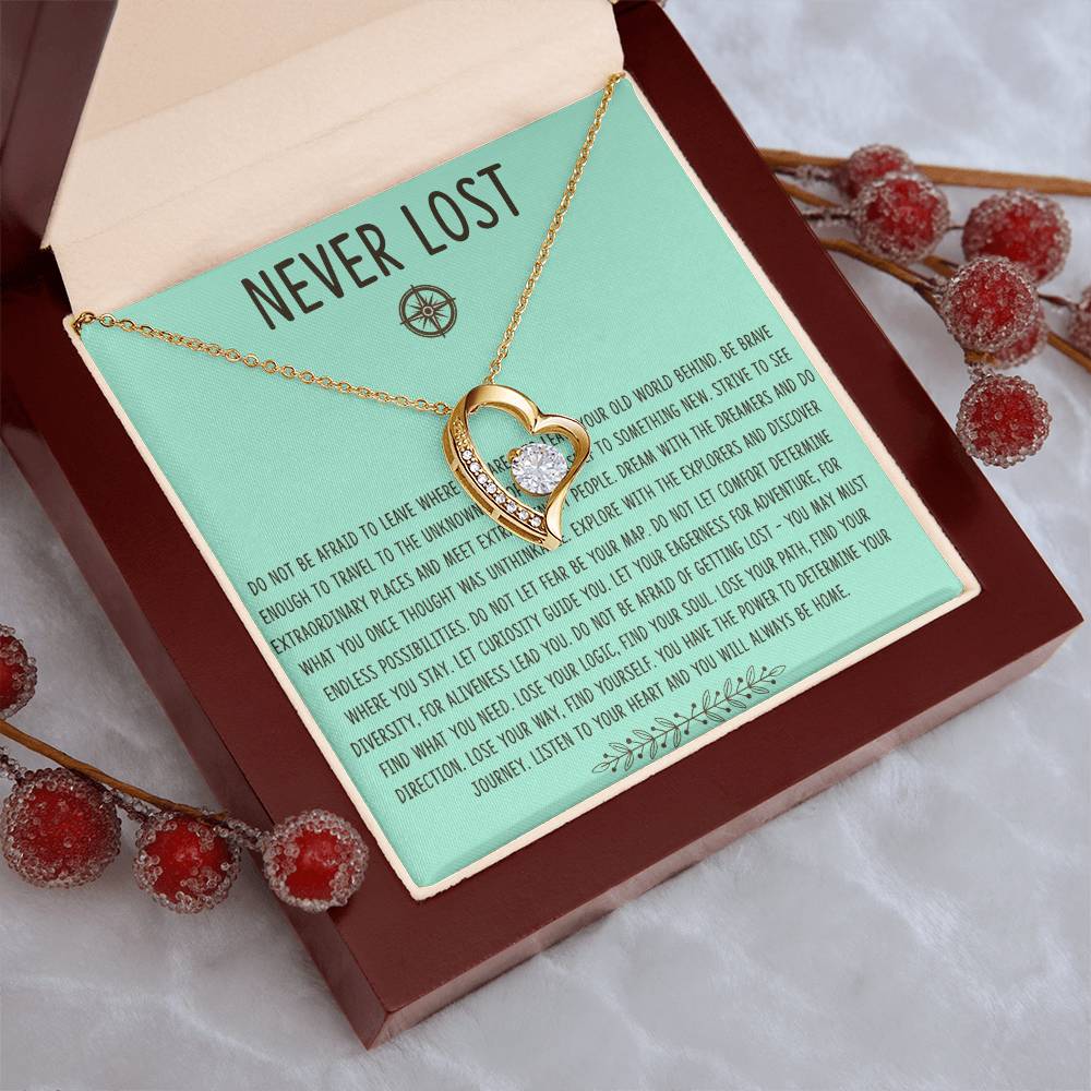 Never Lost Forever Necklace Graduation 1 Forever Love Necklace