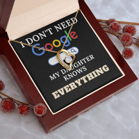 The Perfect Gift For Smart Daughters Forever Love Necklace