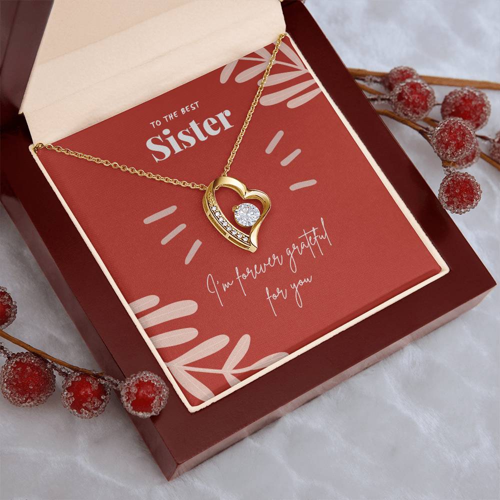 Sister Gift 1.3 Forever Love Necklace