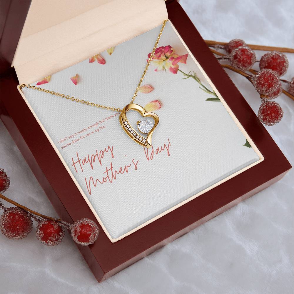 Mother's Day Necklace 4 Forever Love Necklace