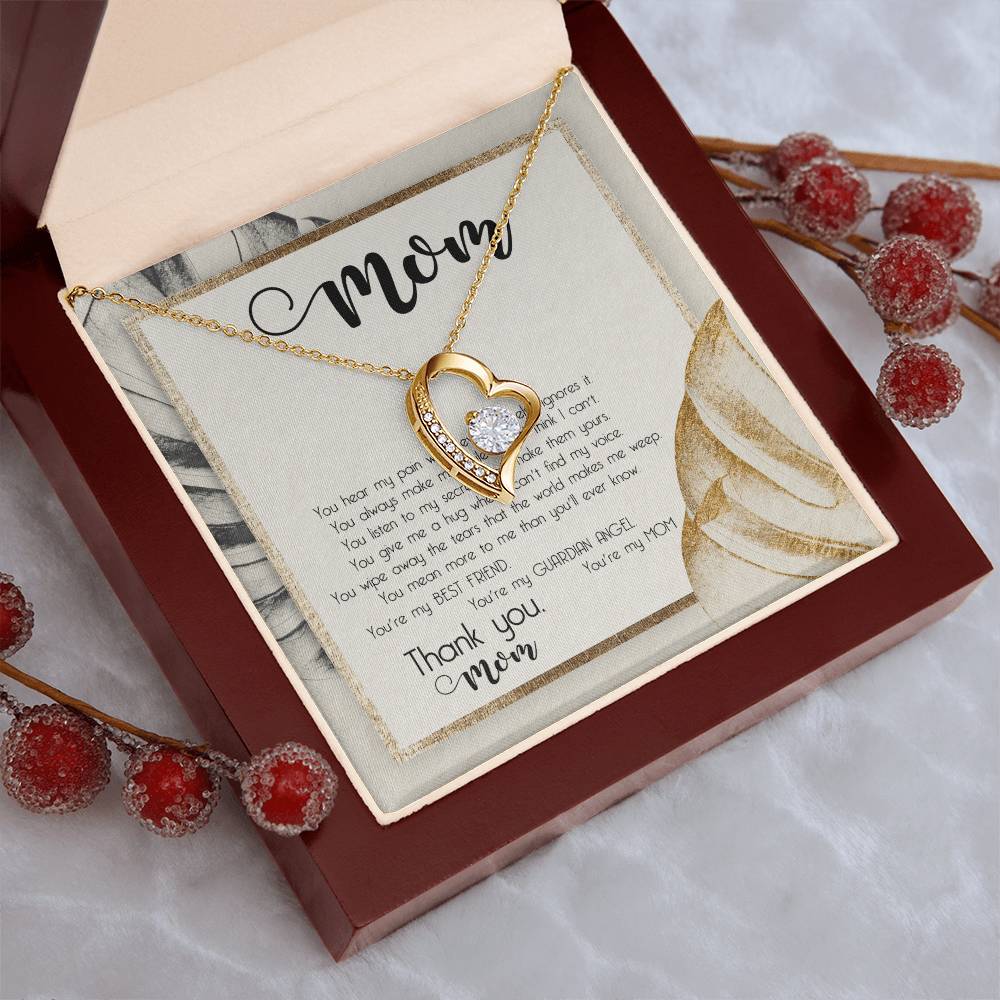 Mom You’Re My Best Friend D1039 Forever Love Necklace