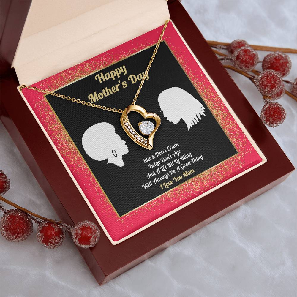 As Time Goes On Necklace Forever Love Necklace