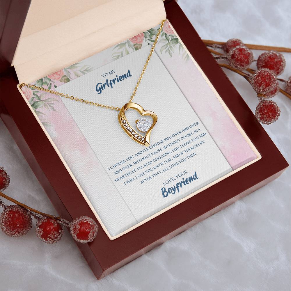 I Choose You Forever Love Necklace