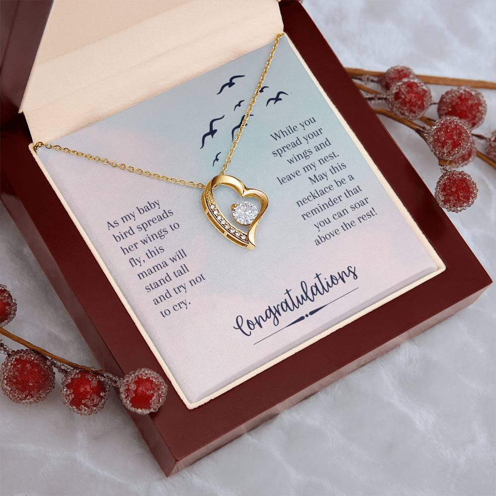 To My Daughter Beautiful Chapters Daughter Necklace Gift For Daughter Xmas Christmas Daughter Gift From Mom Forever Love Necklace