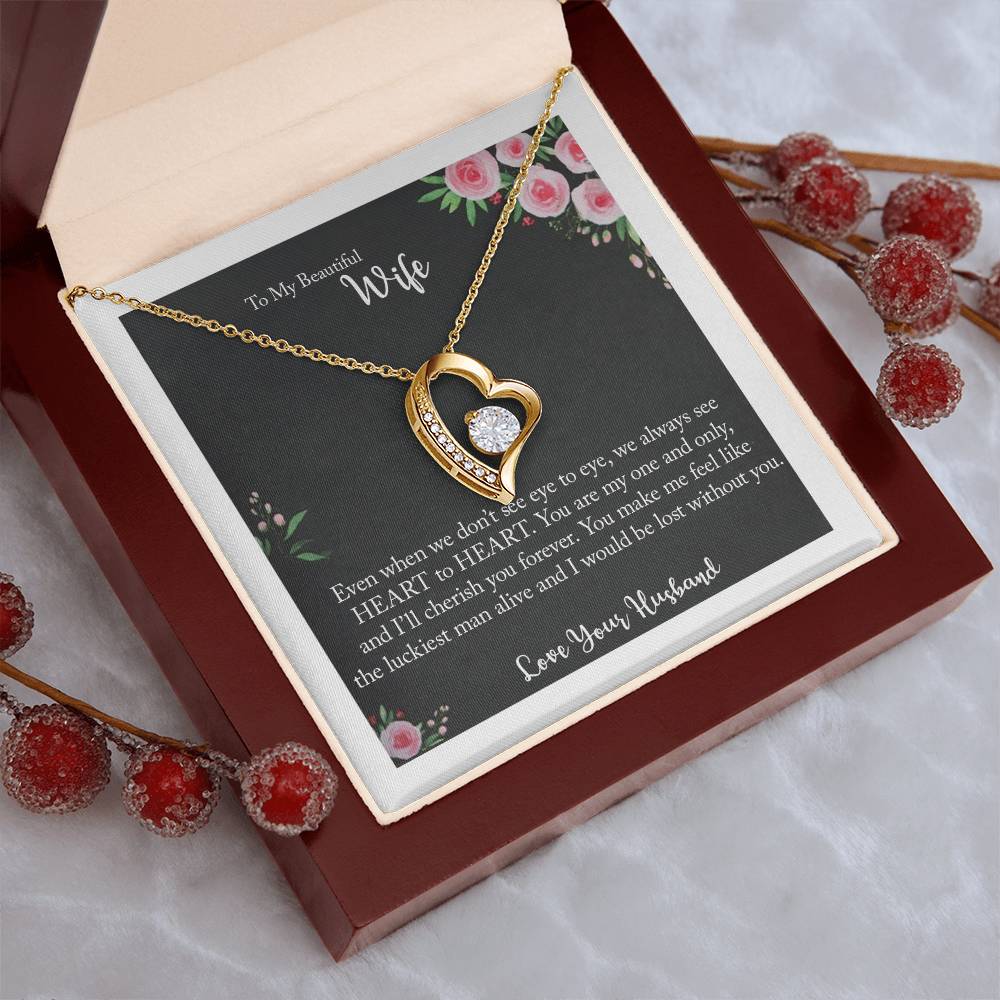 Husband's Love Necklace 2 Forever Love Necklace