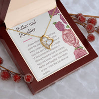 Mother And Daughter Necklace Mom Gift Mother Jewelry Daughter Gift Daughter Birthday Gift Mothers Day Mother To Daughter Birthday Gift Forever Love Necklace