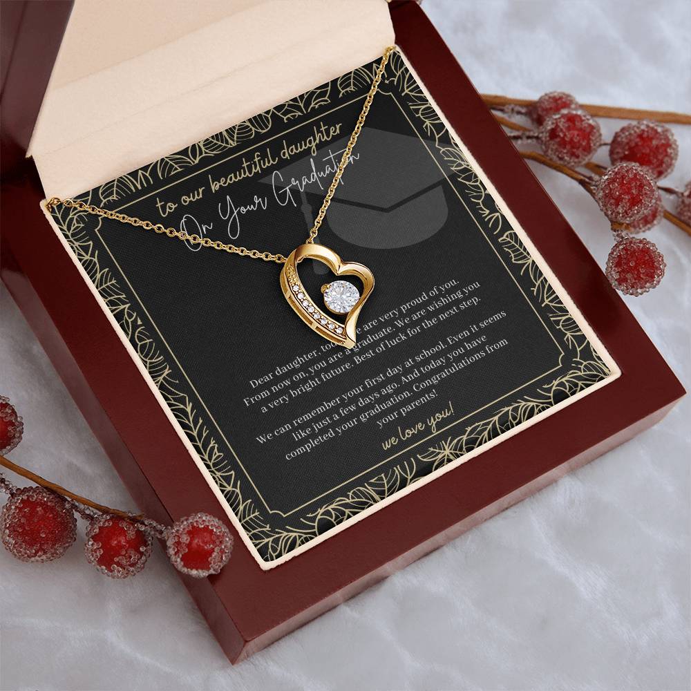 Graduation Daughter 1.4 Forever Love Necklace