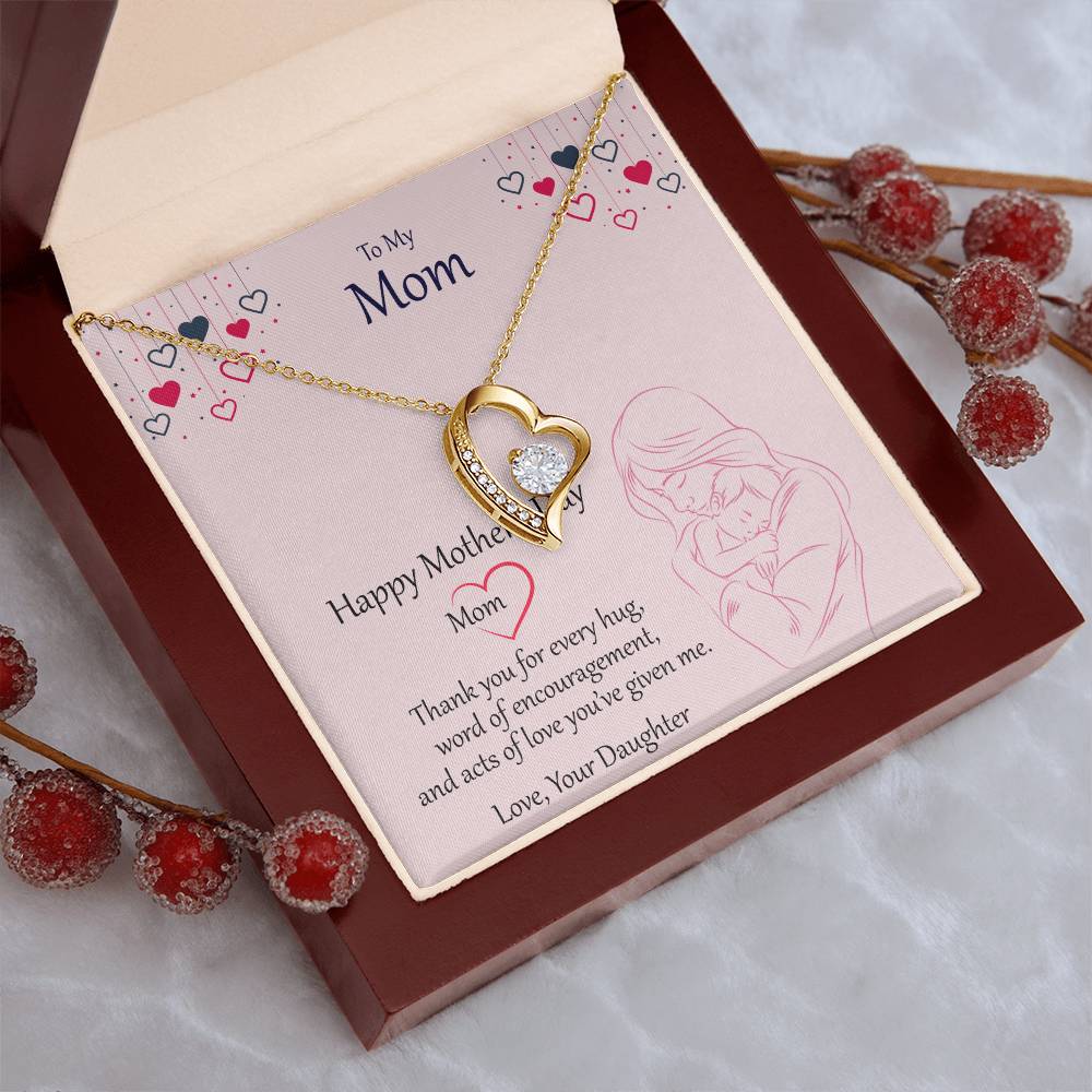 Best Mother's Day Gift For Mom Forever Love Necklace