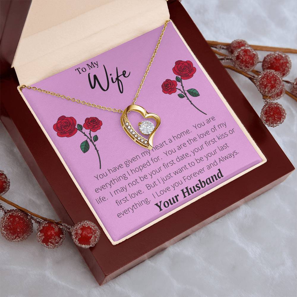 Dazzling Forever Love Necklace For That Special Woman On Valentine's Day 1 Forever Love Necklace