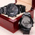 I Hooked The Best Dad - Chronograph Watch Engraving Chronograph Watch