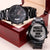 Retirement Watch Engraving Chronograph Watch