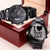 Best Watches To Gift Your Dad On Father's Day Engraving Chronograph Watch
