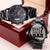 Wishing You Happy Father's Day - Real Great Dad Engraving Chronograph Watch