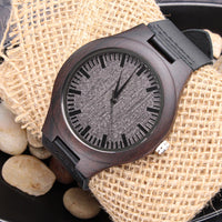 You Were My First Friend - Engraved Wooden Watch