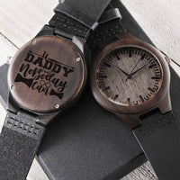 If Daddy Can't Nobody Can Dad Gift Gift For Father Personalized Watch Dads Gifts Birthday Gift For Dad Unique Gifts Fo Engraved Wooden Watch