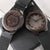 To My Son I Will Always Be Here For Your Engraved Chronograph Watch - First Father's Day Gift Engraved Watch Personali Engraved Wooden Watch