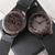 To My Dad - Engraved Wooden Casual Quartz Wrist Watch Anniversary Birthday Customized Gift - Gift For Dad You Are One Engraved Wooden Watch