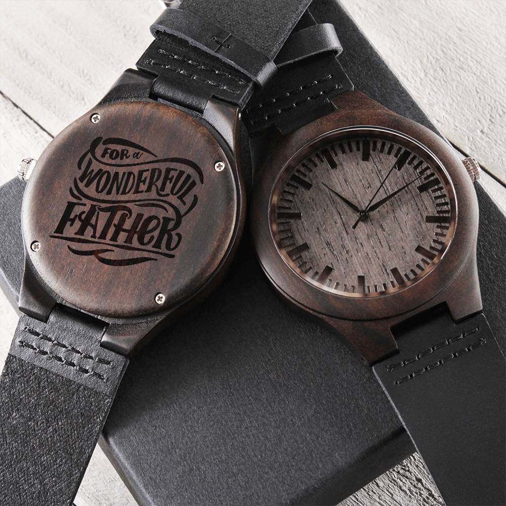 Gifts From Son To Dad Fathers Day Gifts From Son Gifts For Dad Who Wants Nothing Father Son Gift Experiences Unique Gi Engraved Wooden Watch